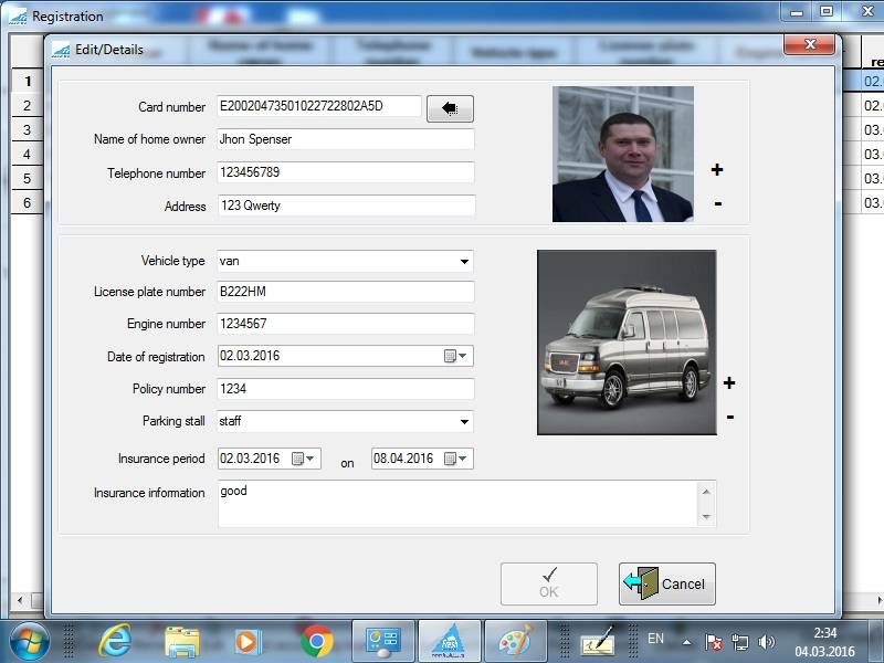 Parking systems software automatic