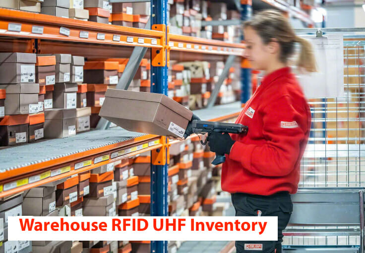 RFID UHF technology for inventory tracking in warehouses