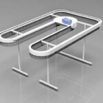 closet carousel U-shape conveyor
