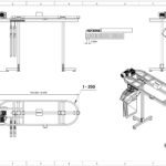 single-tier I-shape Closet Carousel