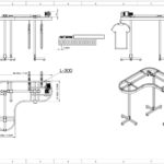 single-tier L-shape Closet Carousel