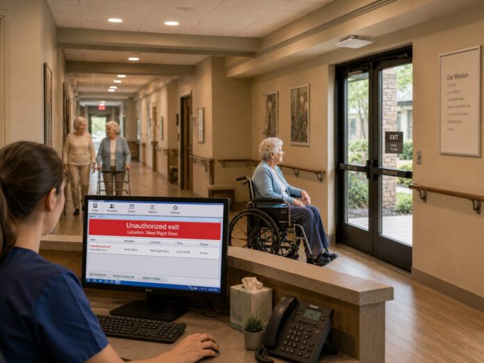 Care facility hallway