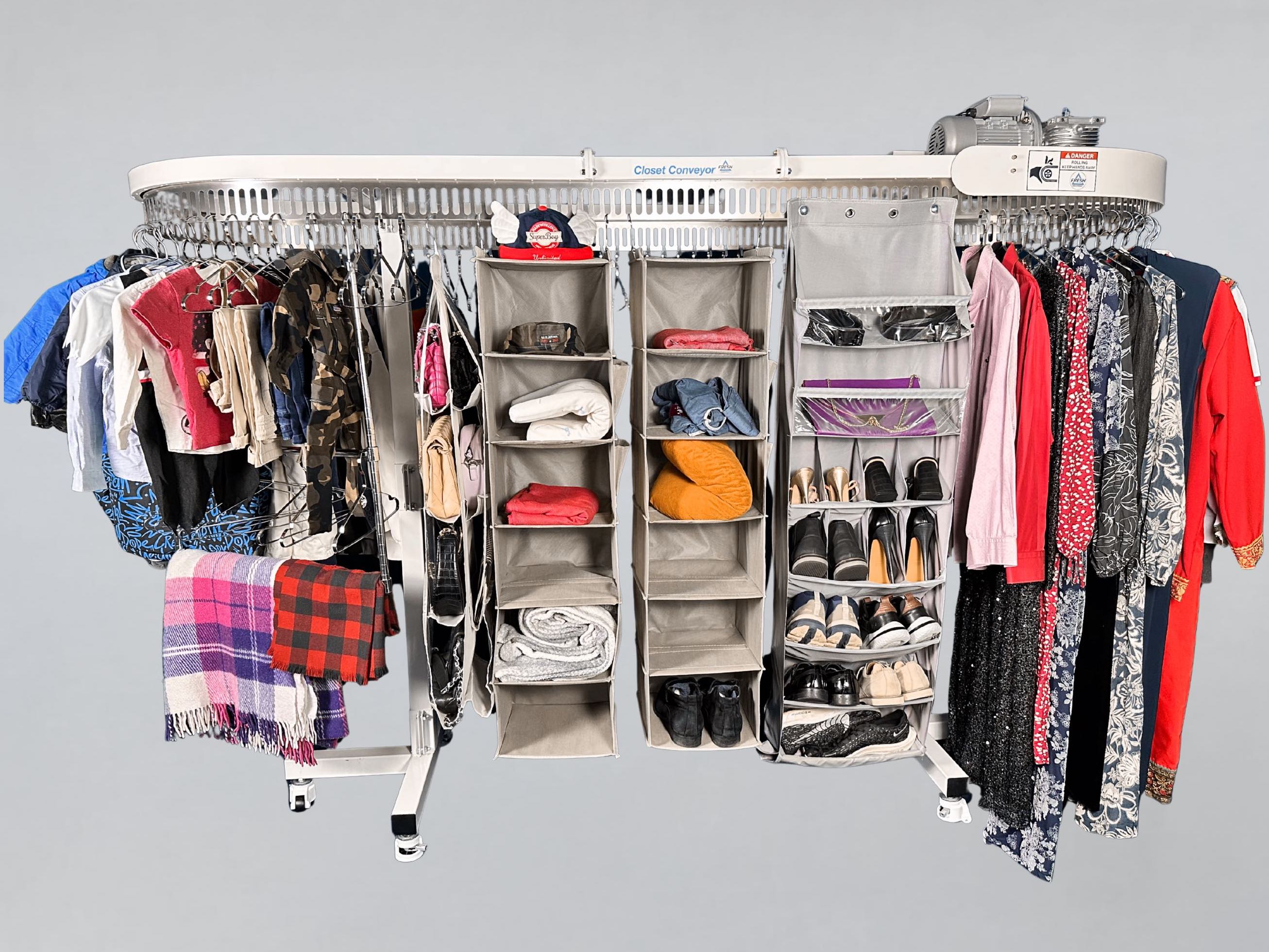 automated closet carousel
