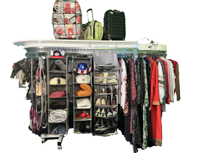 motorized wardrobe organization planning