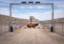 construction site entrance control