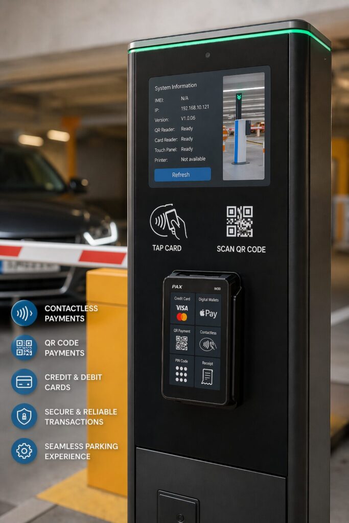 Parking payment system Parking payment system POS IM30