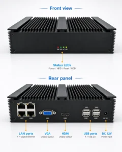 AI parking management system box for parking payment systems