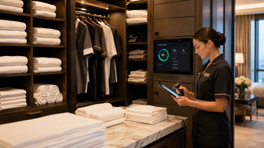 Linen room and inventory management