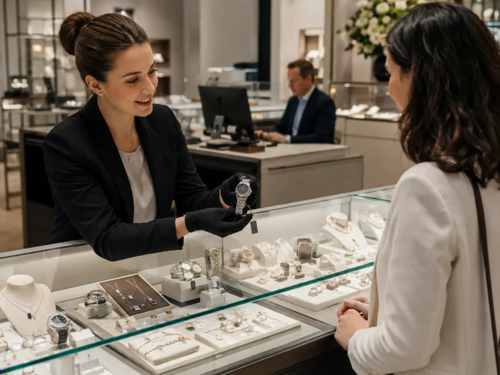 Jewelry Theft Prevention System for high-value merchandise